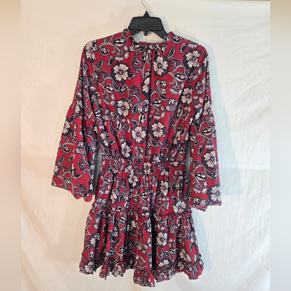 Shoshanna Moravia Women's Size 4P Floral Mini Dress - Picture 5 of 7